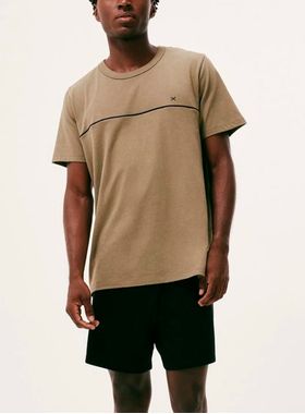 Pijama Curto Hering 7BDQ Masculino Contrastes Algodão T. P/XXG