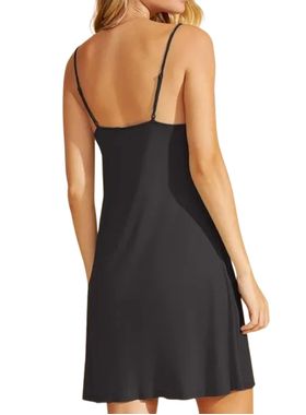 Camisola Curta Recco 17947 Feminina Alças Finas Stretch Viscose T. 42/48