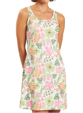 Camisola Curta Recco B0140 Feminina Regata Estampada Poliéster T. 42/46