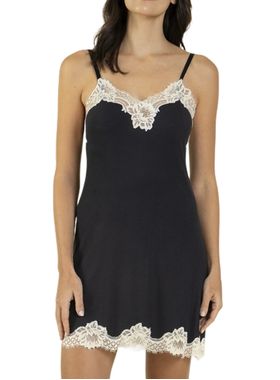 Camisola Alça Inspirate 160830 Feminino Renda Viscose T. P/GG