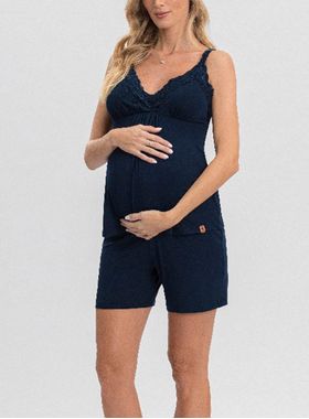 Short Doll Amamentação Mensageiro dos Sonhos 0132023 Feminino Renda e Viscolycra T. M/GG