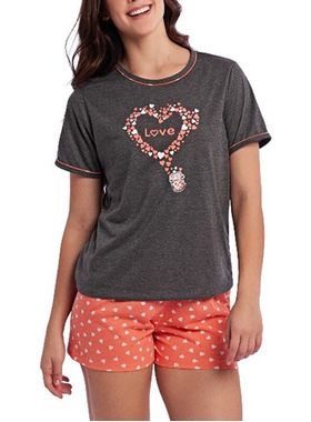 Short Doll Desire 1006 Feminino Love Poliviscose T. P/XG