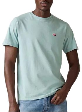 Camiseta Manga Curta Levi's LB0020223 Masculina Classic Housemark Algodão T. P/GG