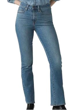 Calça Jeans High Rise Bootcut Levi's 725 (187590235) Feminina Com Stretch T. 40/43