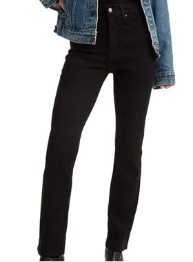 Calça Jeans High Rise Straight Levi's 724 (188830016) Feminina com Stretch T. 40/44