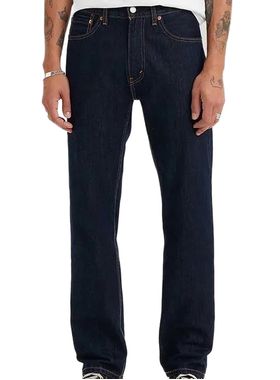 Calça Jeans Straight Levi's 505 (005050216) Masculina Algodão T. 42/50