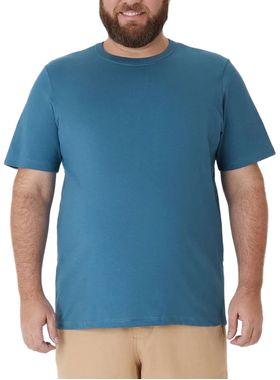 Camiseta Manga Curta Malwee 1000087847 Plus Size Clássica Algodão T. G1/G4