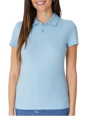 Blusa Polo Malwee 1000004505 Feminina Piquet Stretch T. M/GG