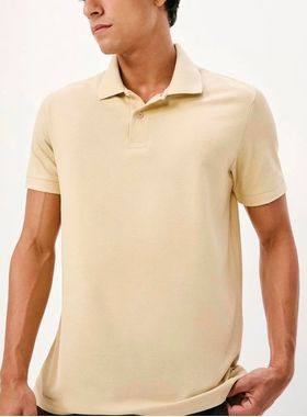 Camisa Polo Hering N3A7 Masculina Malha em Algodao T. P/EXG