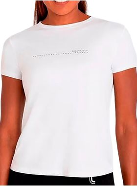 Camiseta Manga Curta Lupo Sport 77052-004 Feminina Básica Poliamida T. P/XXG