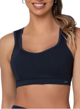 Top Selene Sport 24671.001 Feminino Fitness Com Bojo Removível Poliamida T. P/GG