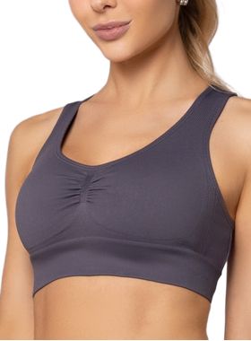 Top Nadador Selene Sport 20963.001 Feminino Fitness Sem Costura Microfibra T. P/GG