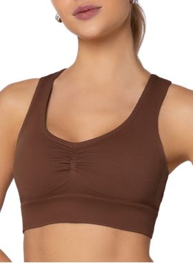 Top Nadador Selene Sport 20963.001 Feminino Fitness Sem Costura Microfibra T. P/GG