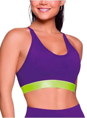Top Selene Sport 24632.001 Feminino Fitness Bojo Removível Microfibra T. P/GG