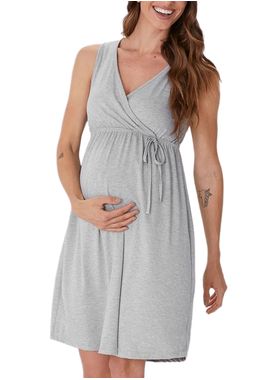 Camisola Curta Maternidade Malwee 1000133225 Feminina Viscose Stretch T. P/XGG