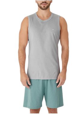 Pijama Curto Malwee 1000133198 Masculino Meia Malha Algodão T. P/XGG