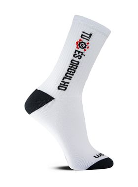 Meia Esportiva Corinthians Rikam 65600.MA Unissex Oficial Algodão T. 38/43