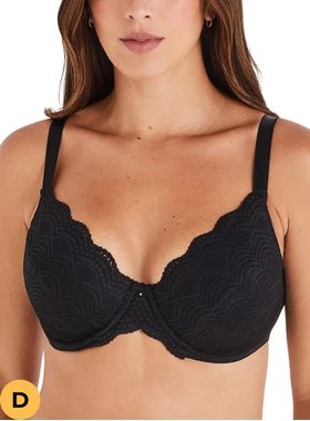 Sutiã Super Lift Liz 51535 Vellumare Taça D Microfibra T. 42D/44D