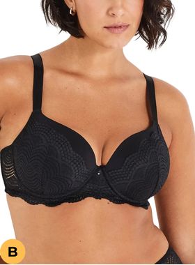 Sutiã Super Lift Liz 51534 Vellumare Taça B Microfibra T. 42B/46B