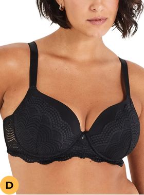 Sutiã Super Lift Liz 51534 Vellumare Taça D Microfibra T. 40D/44D