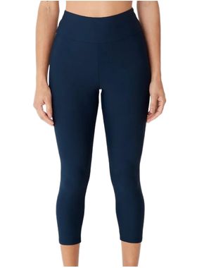 Calça Capri Malwee Sport 1000131752 Feminina Estampa Lateral Dry UV50+ Poliamida T. P/GG