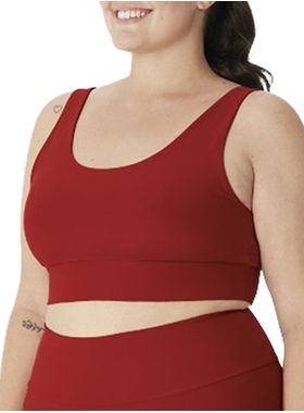 Top Esportivo Malwee Sport 1000132814 Feminino Plus Size UV50+ Poliamida T. G1/G3