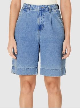 Bermuda Jeans Malwee 1000131461 Feminina Jorts Stretch T. 38/48