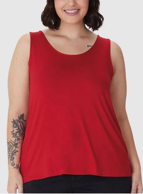 Regata Malwee 1000132908 Feminina Plus size Viscose Stretch T. G1/G3