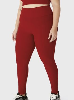 Calça Legging Malwee Sport 1000132816 Feminina Plus Size Dry UV50+ Poliamida T. G1/G3