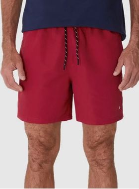Shorts Casual Malwee 1000131716 Masculino Com Bolsos Tafetá T. P/XGG