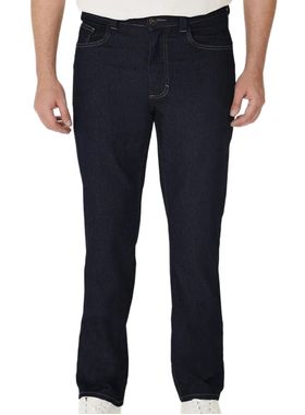 Calça Jeans Reta Malwee 1000126080 Masculina Com Stretch T. 38/48
