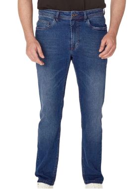 Calça Jeans Small Slim Malwee 1000131436 Masculina Com Elastano T. 38/48