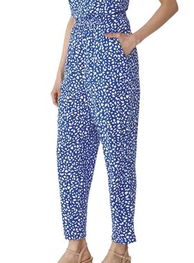 Calça Reta Malwee 1000134194 Feminina Com Bolsos Viscose T. P/XGG