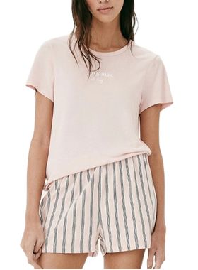 Pijama Curto Hering 7BYQ Feminino Estampas Algodão T. P/XG