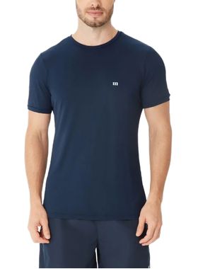 Camiseta Manga Curta Malwee Sport 1000133430 Masculina Dry Poliamida T. P/XGG