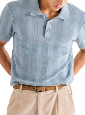 Camisa Polo Hering LZ7F Masculina Texturizada Tricô T. M/XXG