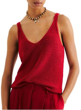 Regata Hering K5PE Feminina Decote V Tricô T. P/G