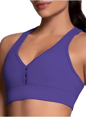 Top Nadador Selene Sport 24842.001 Feminino Bojo Removível Poliamida T. P/GG