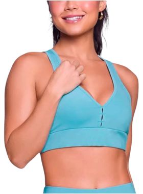 Top Nadador Selene Sport 24842.001 Feminino Bojo Removível Poliamida T. P/GG