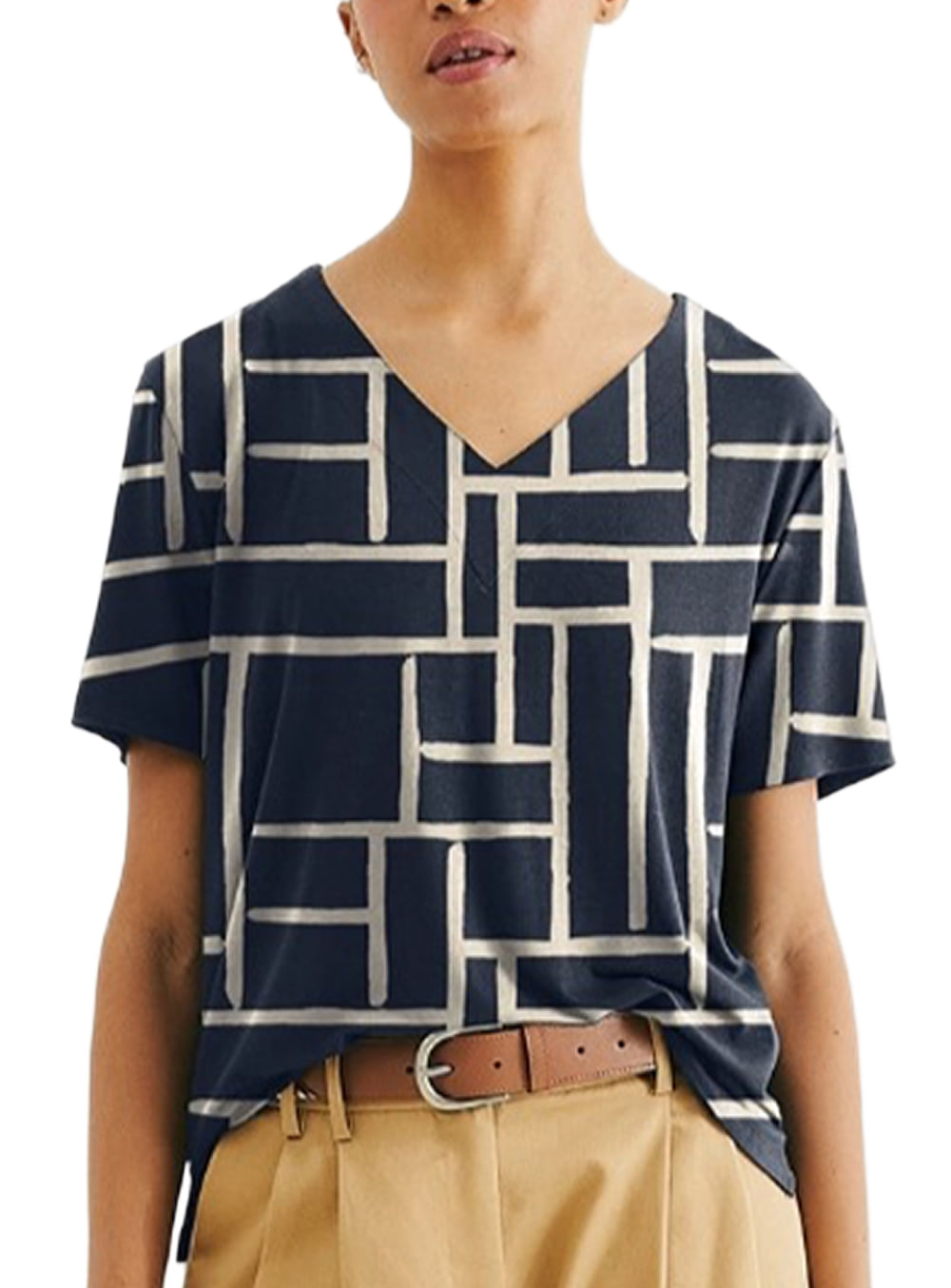 1B-MARINHO/OFF WHITE