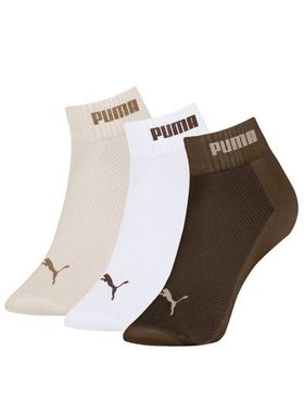 Kit/3 Meia Cano Curto Puma 4885.001 Feminina Sortidas Algodão T. 34/39