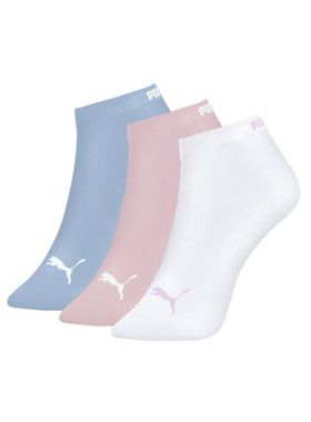 Kit/3 Meia Sapatilha Puma 4725.001 Feminina Algodão T. 34/39