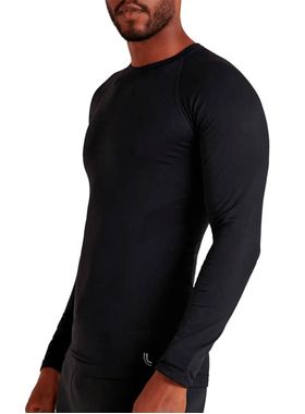 Camiseta Manga Longa Térmica Lupo Sport 70045-002 Masculina Run Microfibra T. P/GG