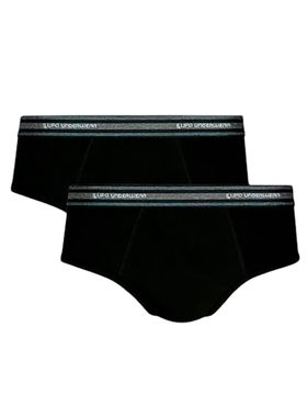 Kit/2 Cueca Slip Lupo 00524-088 Adulto Algodão T. P/GG