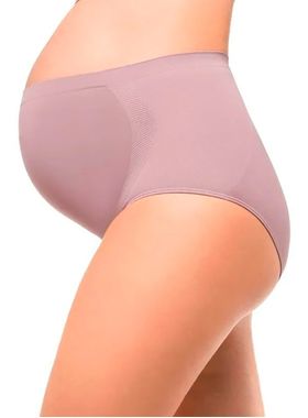 Calcinha Alta Gestante Lupo Loba 40320-001 Básica Sem Costura Poliamida T. P/GG