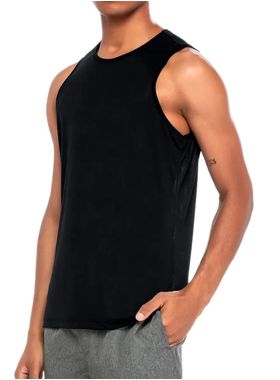 Camiseta Regata Enfim 1000087015 Masculina Active Dry Microfibra T. P/XGG
