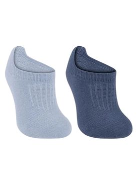 Kit/2 Meia Sapatilha Lupo Baby 02127-088 Invisível Algodão T. 16/23
