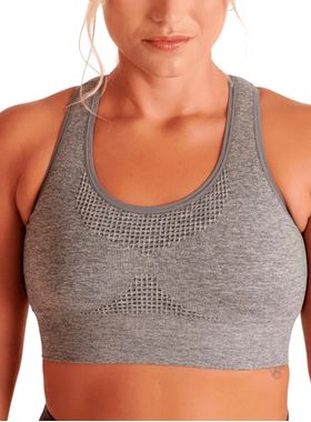 Top Nadador Lupo Sport 71851-001 Feminino Sem Costura Alta Compressão Microfibra T. P/XG